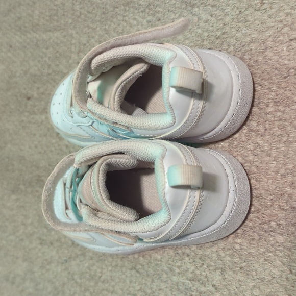 Nike Court Borough Low Toddler Boys Sneakers White Size 9C - Picture 5 of 9